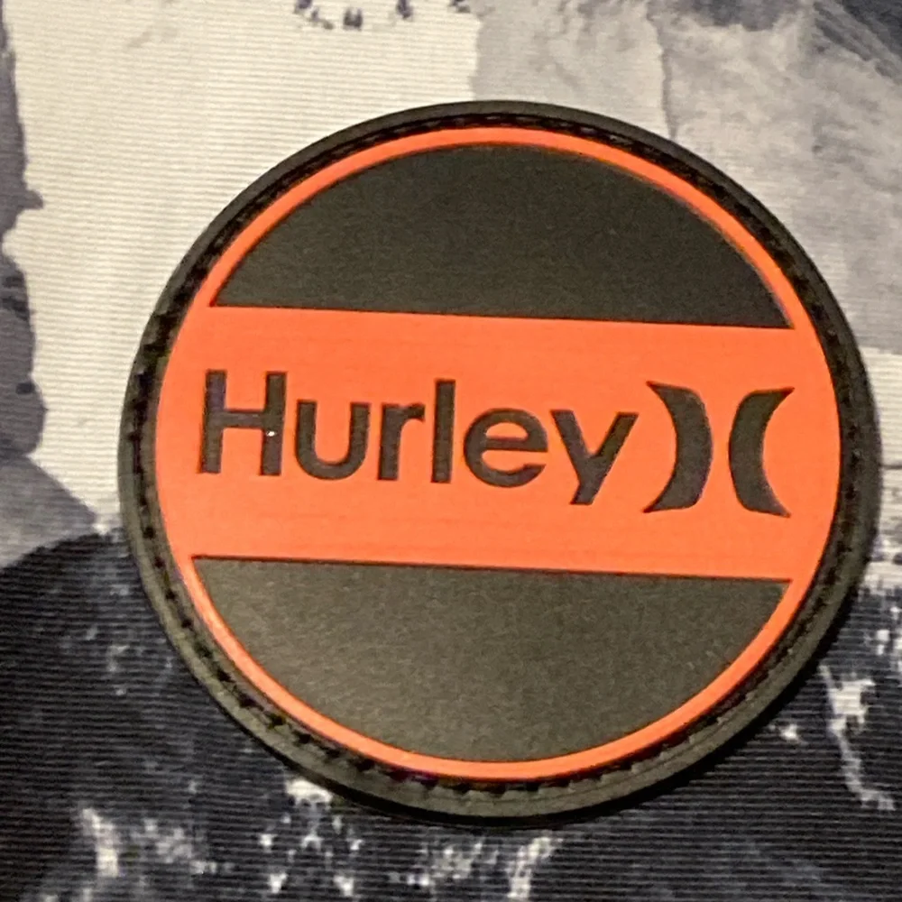 Hurley Kids' Black and Orange Mountain Jacket (size 5/6)